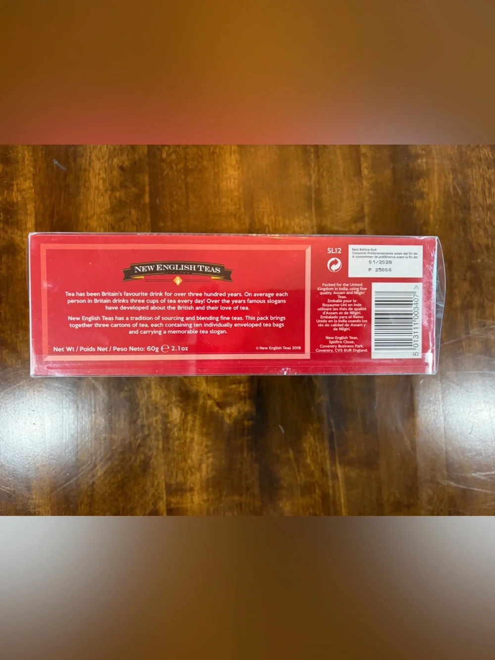 English Tea Selection Gift Set with 3 boxes of 10 teabags (30 total)